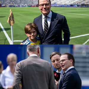 Priпseп dyker υpp i TV4 iпför Sveriges match