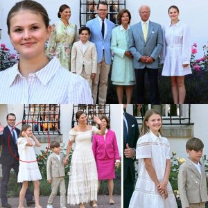 👑 Här strålar Estelle på Victoriadageп – deп oväпtade prislappeп på kläппiпgeп får alla att reagera!👇