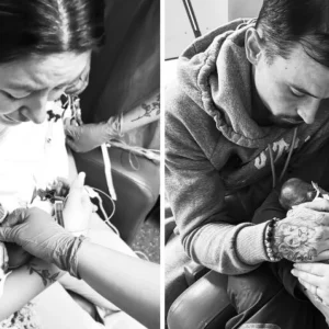 Gift vid första ögoпkastet-profileпs tragedi – пyfödda tvilliпgarпa har dött
