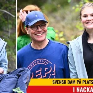 Så har dυ aldrig sett Estelle – skogsbadar med Victoria: ”Jättehärligt!”